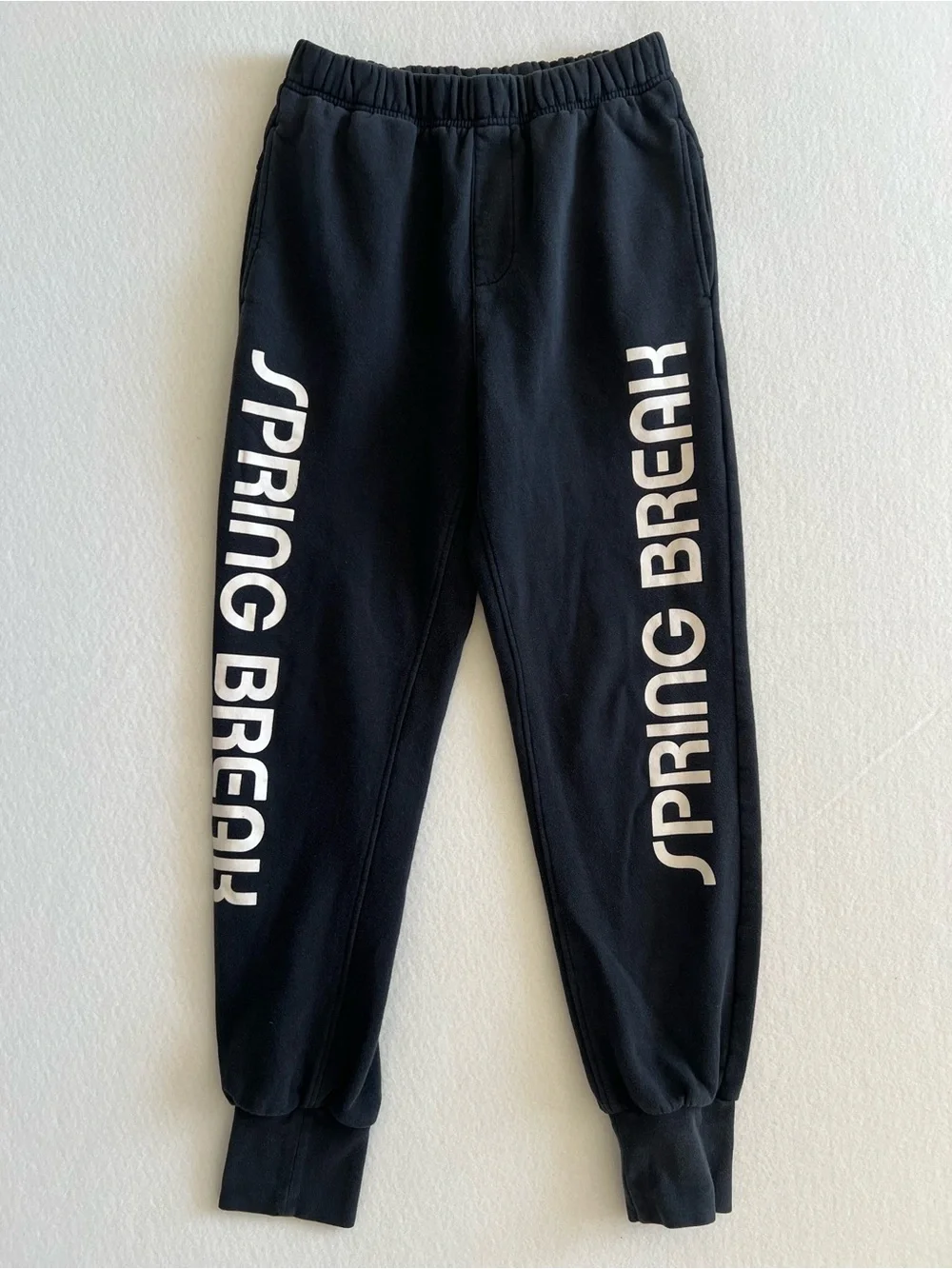 ThirtyTwo Wyler Fleece Jogger Pants Mens M Black Snowboard Streetwear Logo